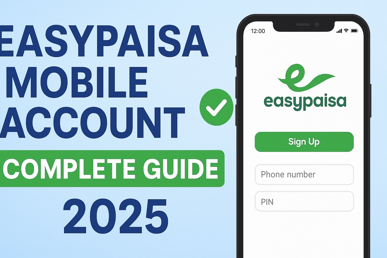 Easypaisa Mobile Account