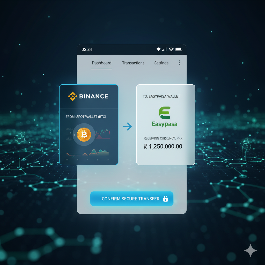 Binance to Easypaisa